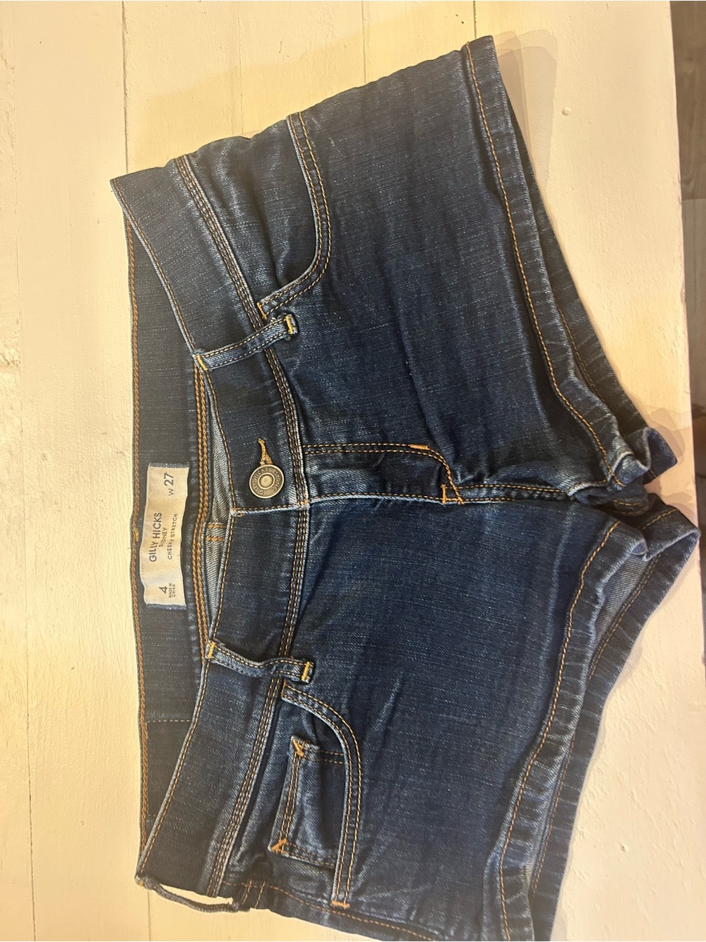 Gilly Hicks Dark Blue Denim Shorts